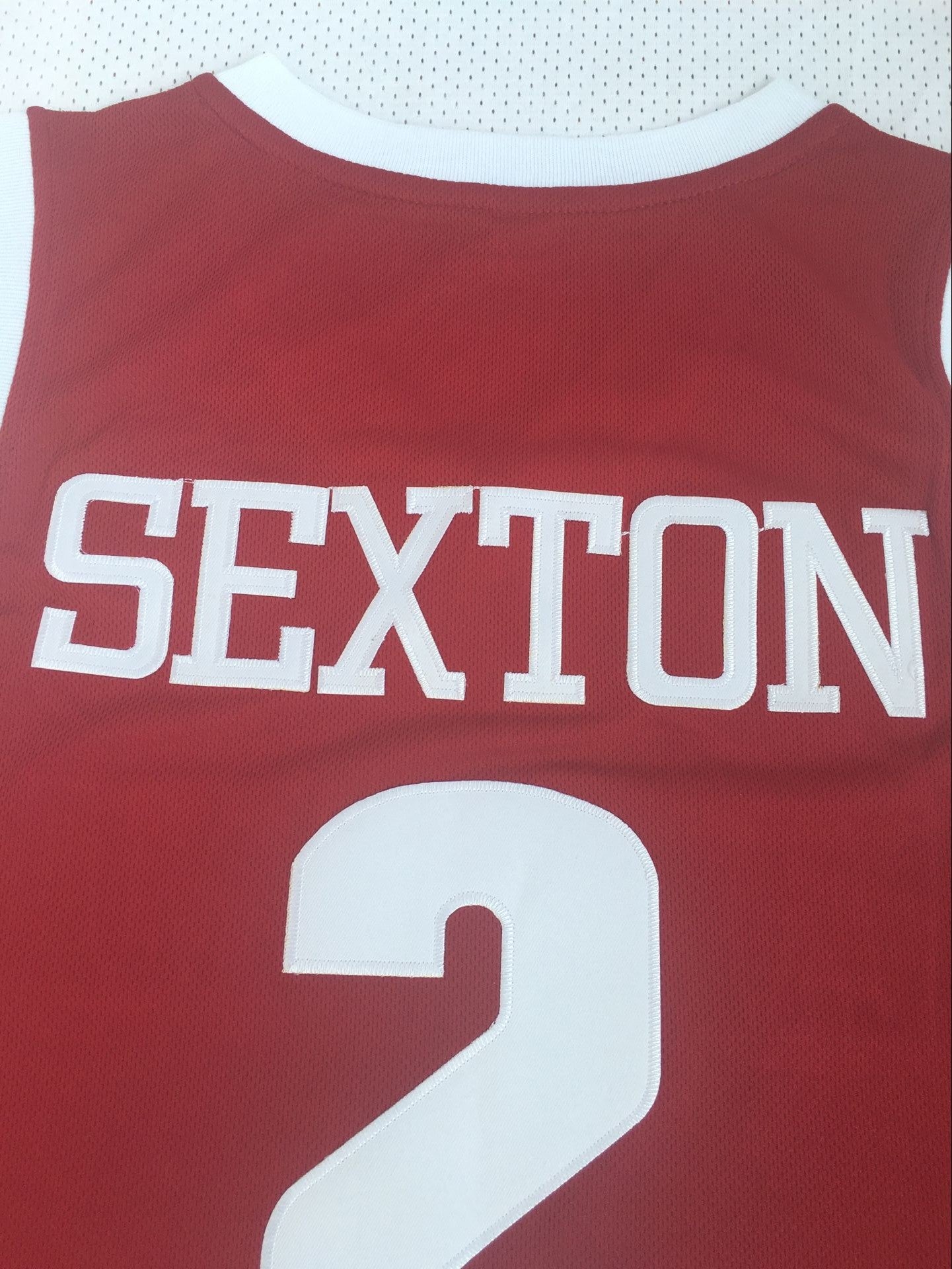 NCAA University of Alabama No. 2 Red Collin Sexton Embroidered Jersey