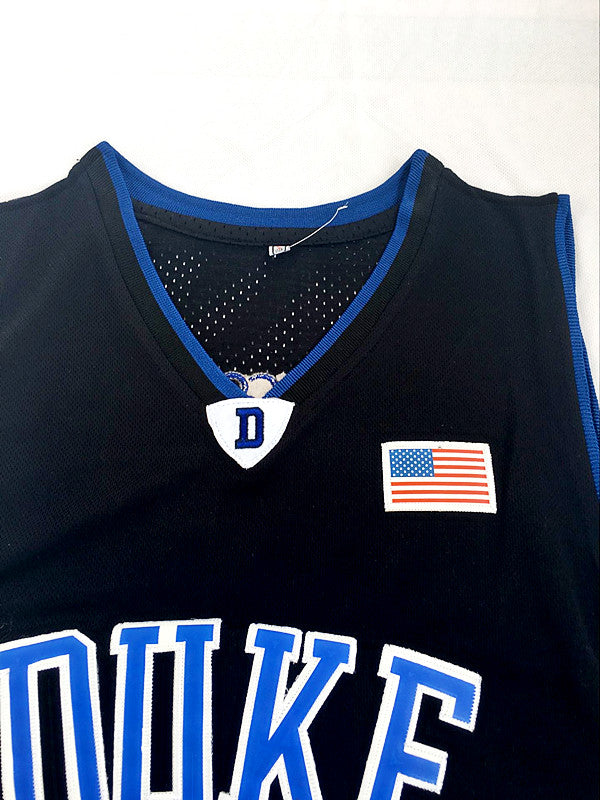 NCAA Duke University No. 35 Marvin Bagley III black embroidered jersey