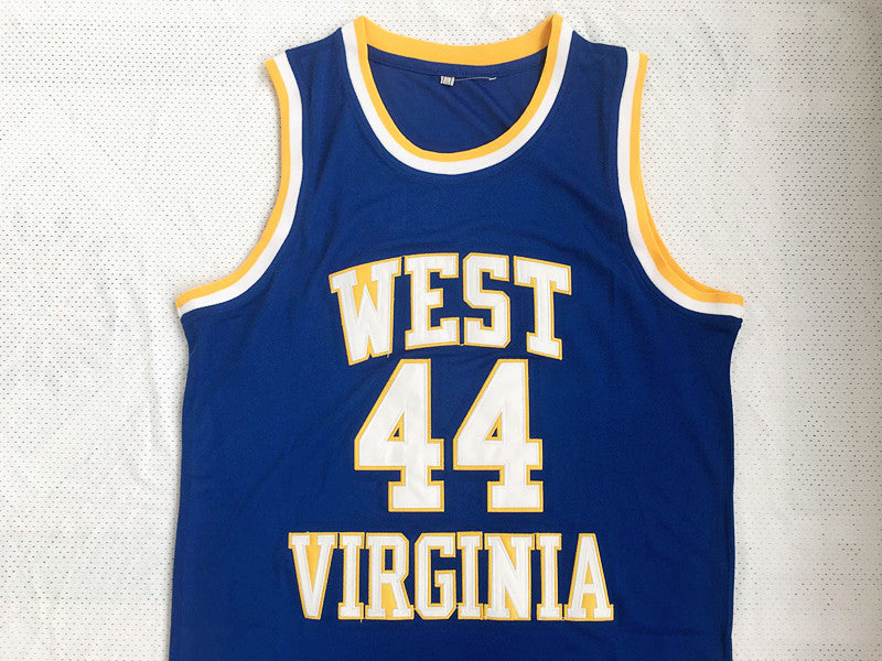 Jerry West Jerry West No. 44 University Blue Jersey