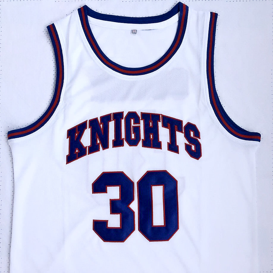 Curry No. 30 High School White Jersey