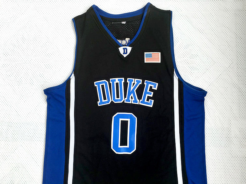 NCAA Duke University No. 0 Tatum Blue Jersey