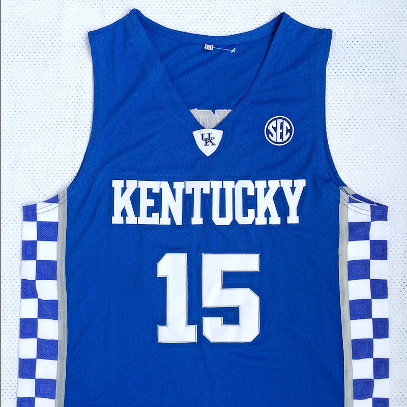 NCAA University of Kentucky No. 15 Cousins blue jersey