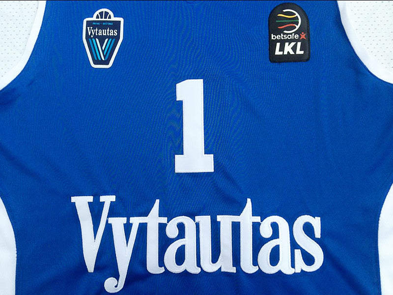 Lithuania League No. 1 LaMelo Ball blue jersey