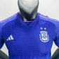 2022 FIFA World Cup Player Version Argentina National Team Away Jersey