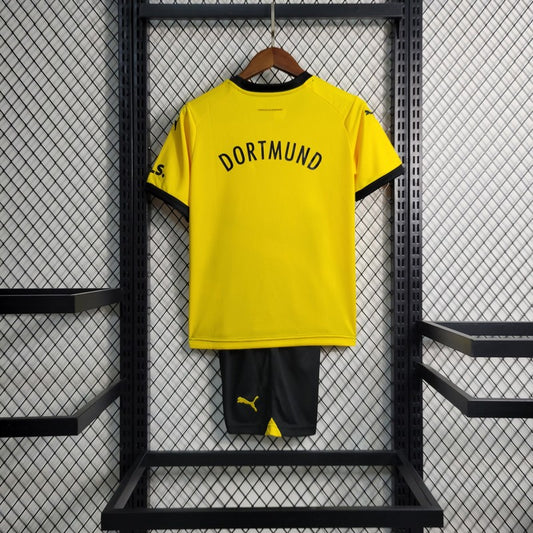 2023/2024  Kids Size Dortmund Home Football Shirt