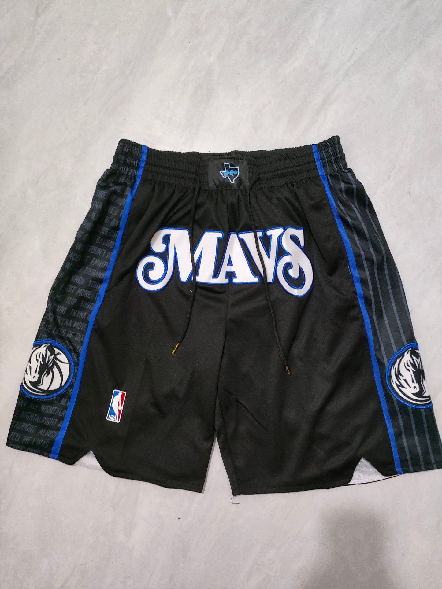 Dallas Mavericks Black 24 City Edition Pocket Pants