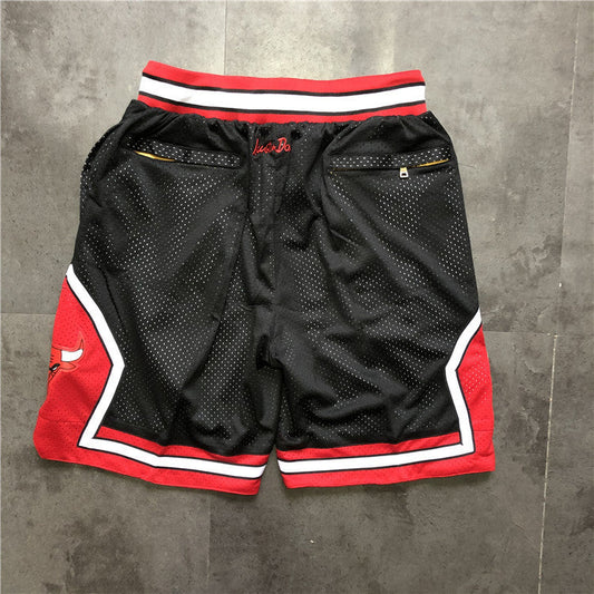 Chicago Bulls JUST DON co-branded shorts black