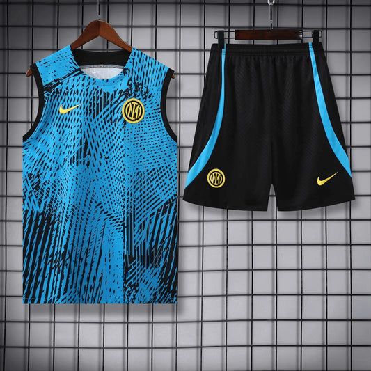 2023/2024 Internazionale Milan pre-match training Jersey+Shorts 1:1 Thai Quality