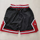 Chicago Bulls black one-piece pocket pants