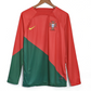 2022 FIFA World Cup Portugal Home Football long sleeve jersey