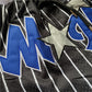 Orlando Magic JUST DON co-branded shorts black vertical stripes