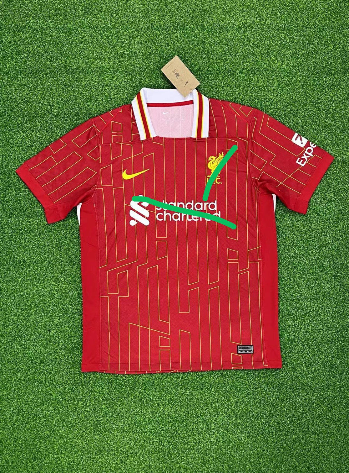 2425 Liverpool home  jersey Embroidered Fan Edition