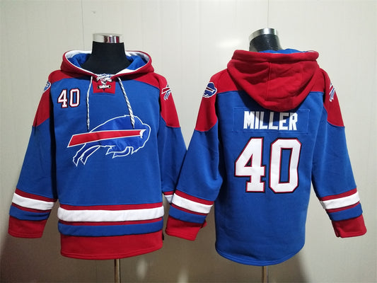 Buffalo Bills Hoodie #40 MILLER