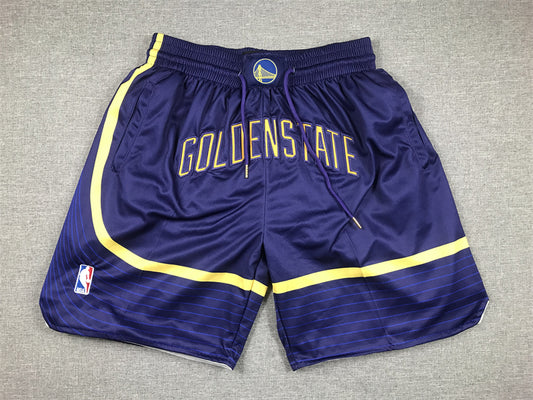 Pocket Pants Warriors Declaration Dark Blue Shorts