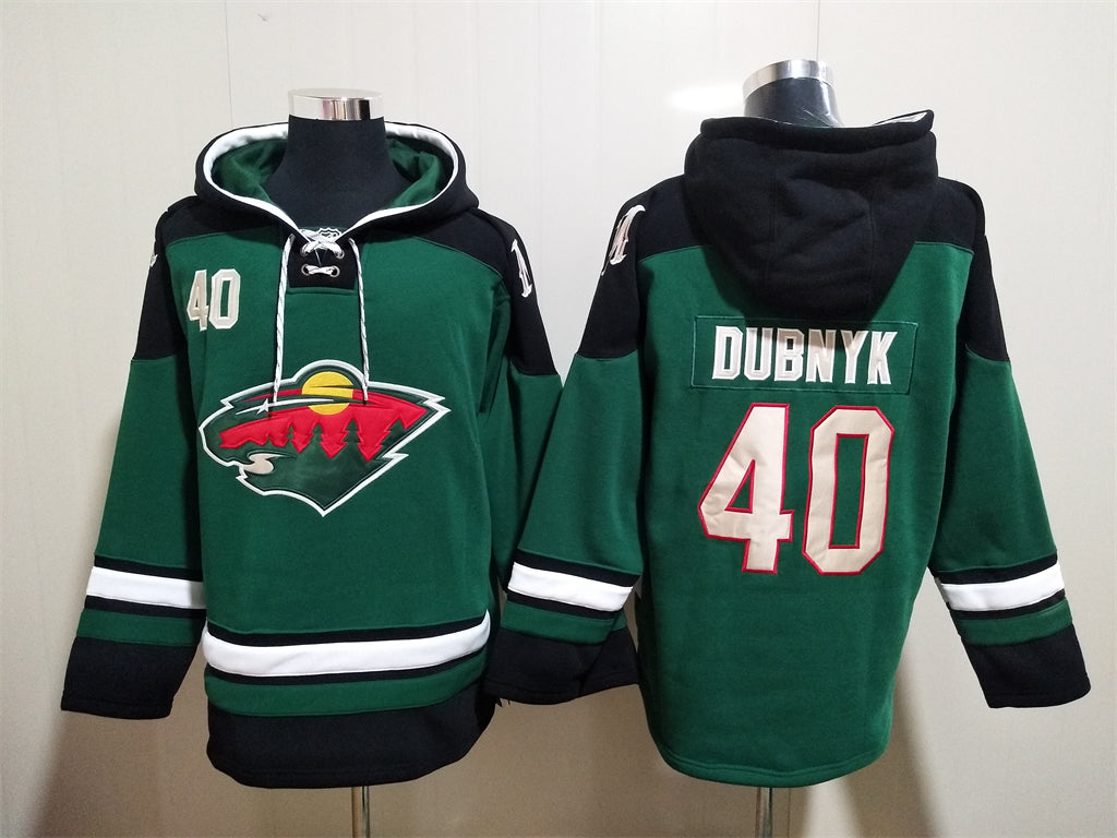 Minnesota Wild Hoodie #40 DUBNYK