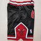 Chicago Bulls black one-piece pocket pants