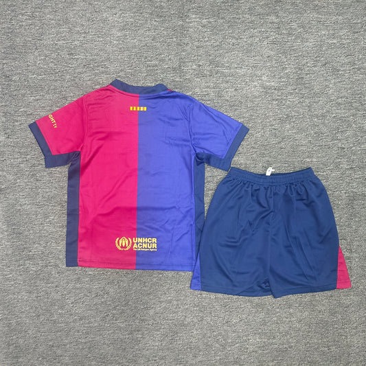 Kid's soccer jersey Barcelona home