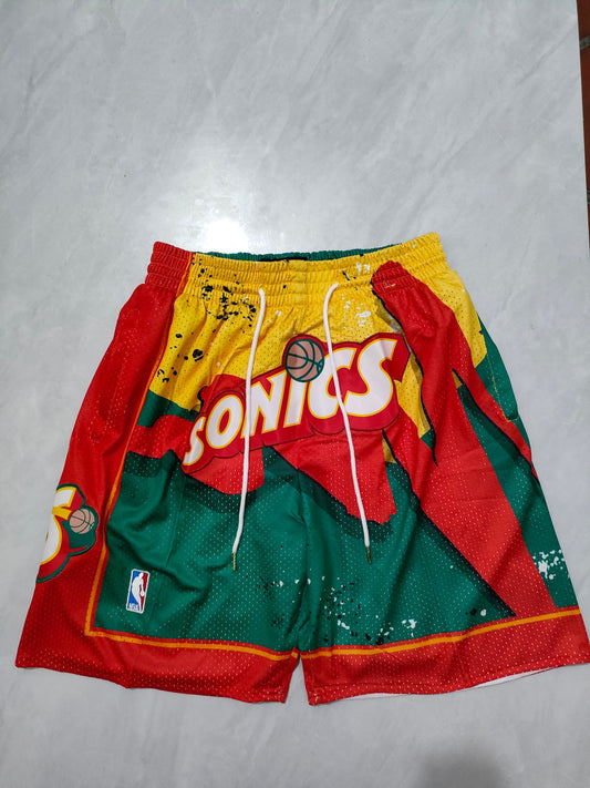 Oklahoma City Thunder Quick Green Red Swing Pocket Pants