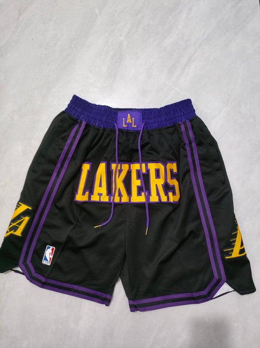 Los Angeles Lakers Black 24 City Edition Pocket Pants