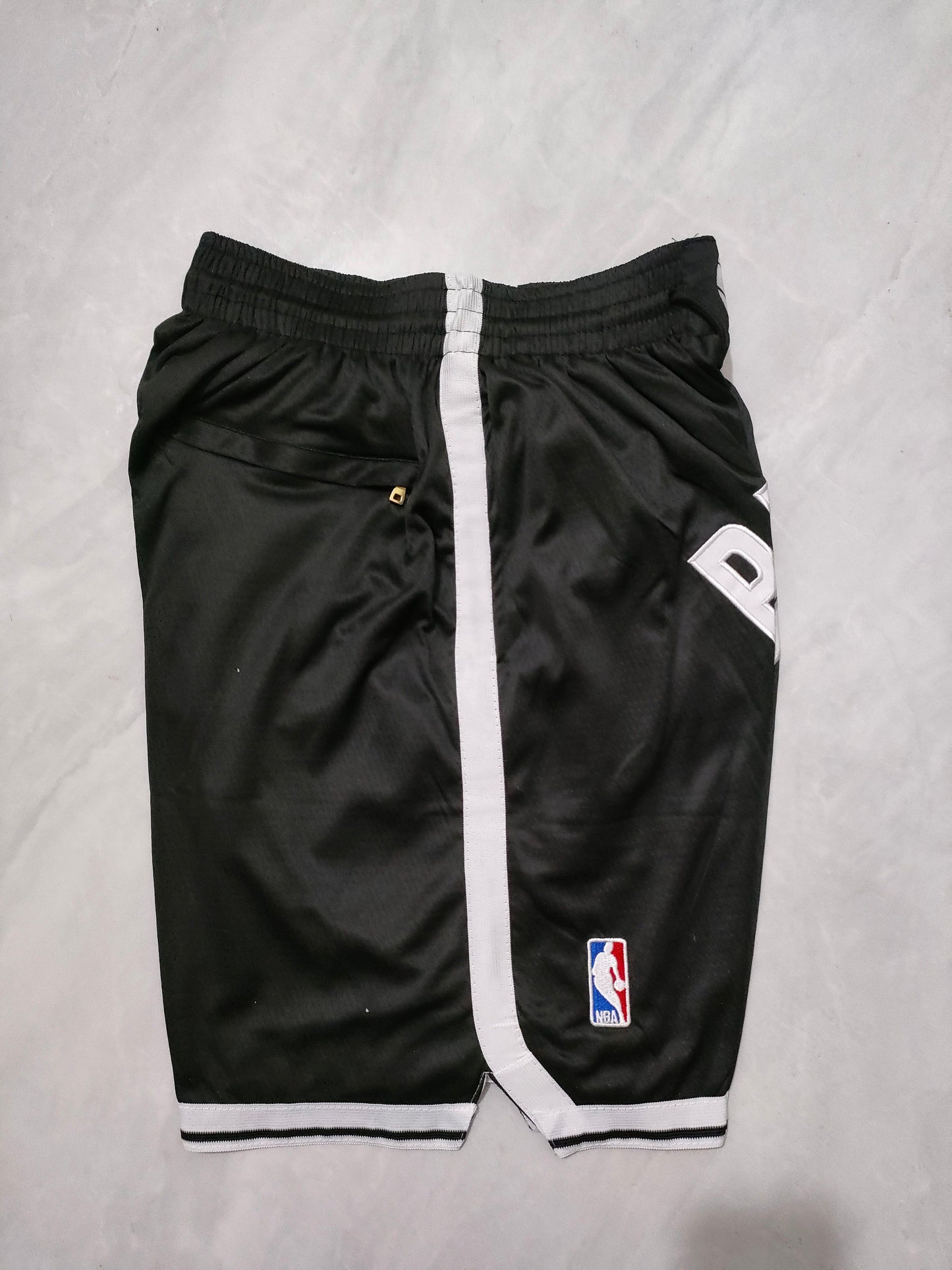 Brooklyn Nets Black Regular Pocket Pants