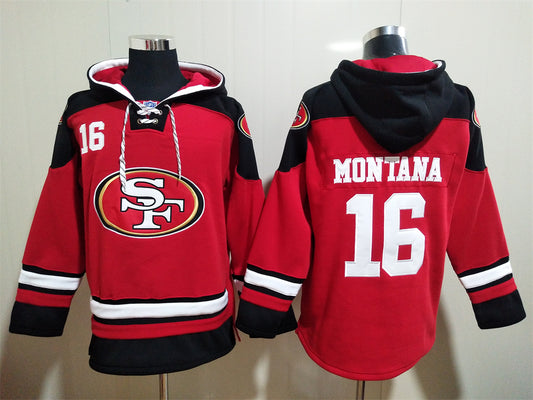 San Francisco 49ers Hoodie #16 MON TANA