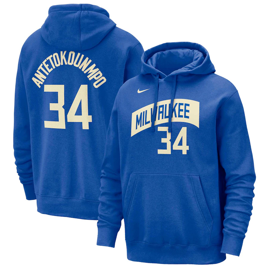 City Edition Name & Number Hoodie - Giannis Antetokounmpo