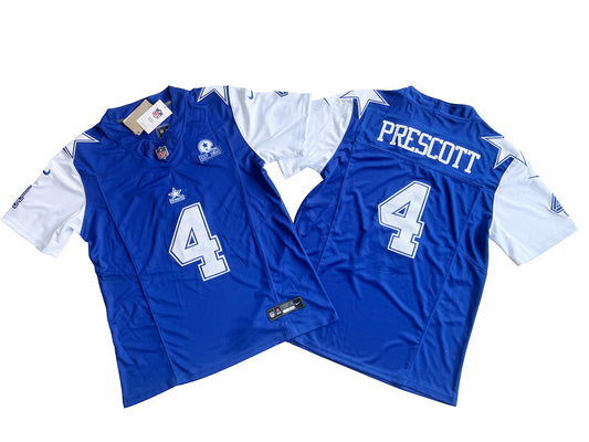 Dallas Cowboys 4# Dak Prescott  Vapor F.U.S.E. Limited Jersey