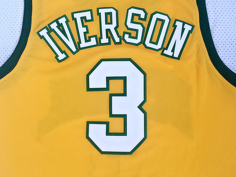 Iverson High School No. 3 Yellow Jersey