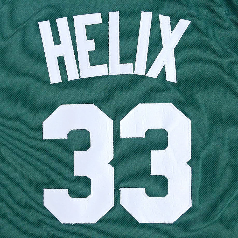 Bill Walton No. 33 Helix High School green embroidered jersey