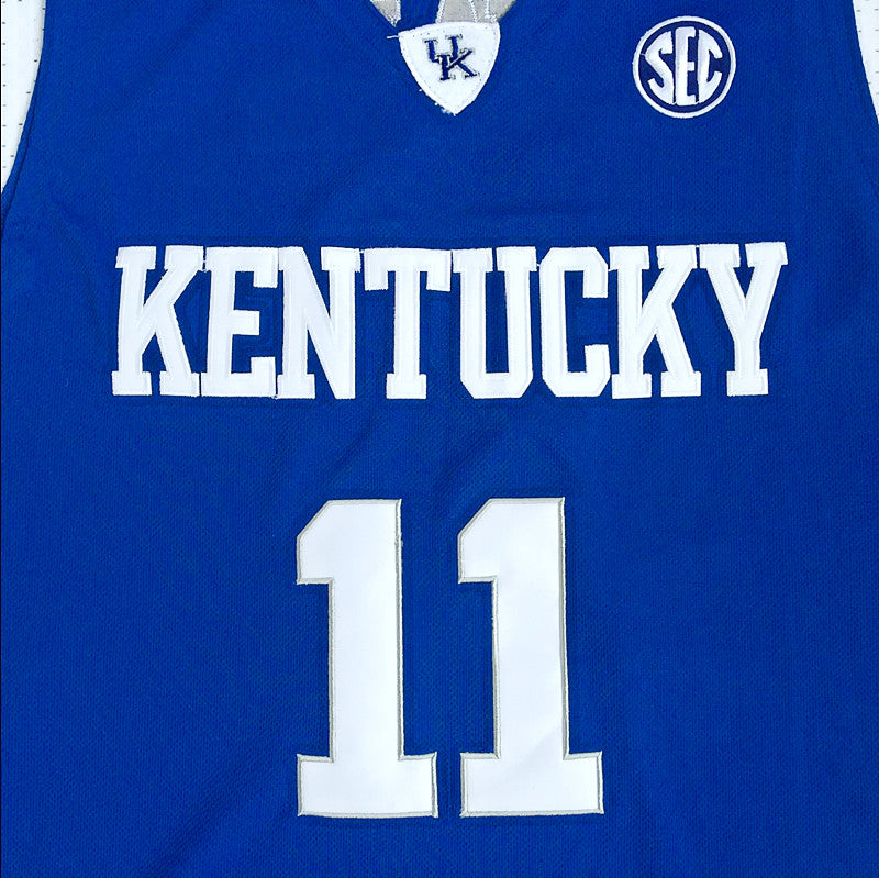 NCAA University of Kentucky No. 11 Wall Blue Jersey