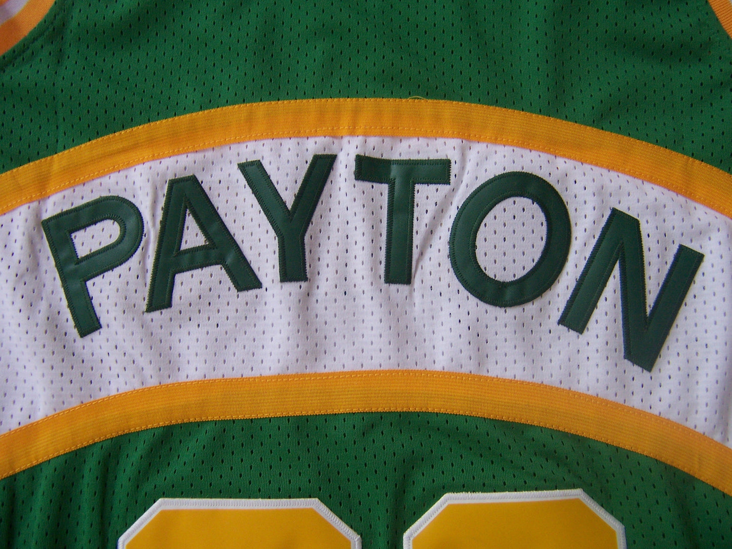 SuperSonics No. 20 Glove Gary Payton Green Jersey