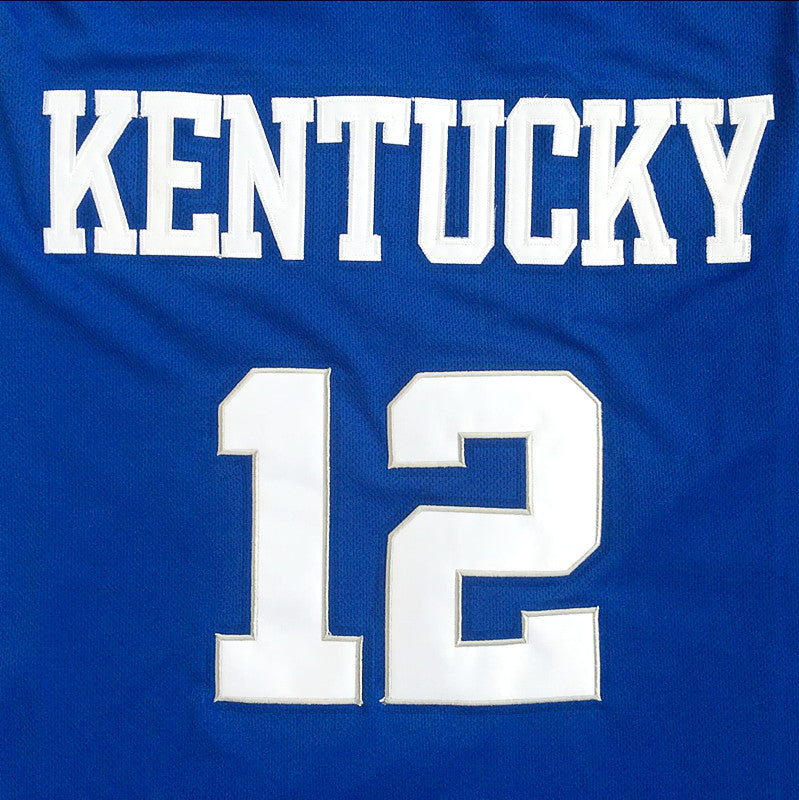 NCAA Kentucky No. 12 Towns blue jersey