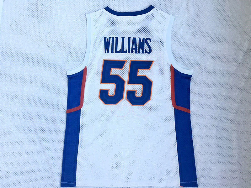 NCAA University of Florida No. 55 Jason Williams White College Jersey