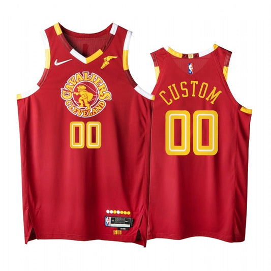 Custom Cleveland Cavaliers 2021-22  City Edition Authentic Jersey