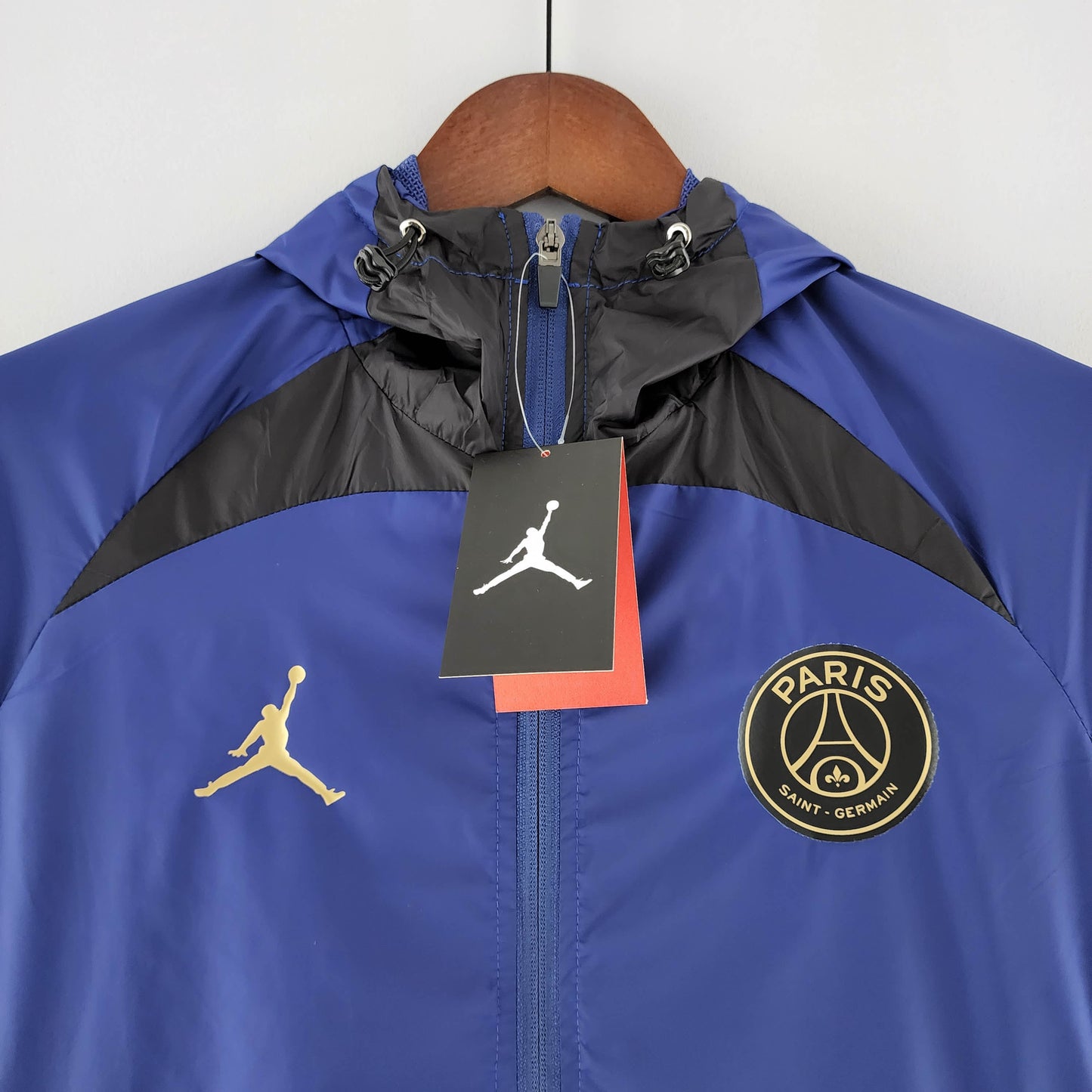 2022 PSG Windbreaker Commemorative Edition Blue And Black