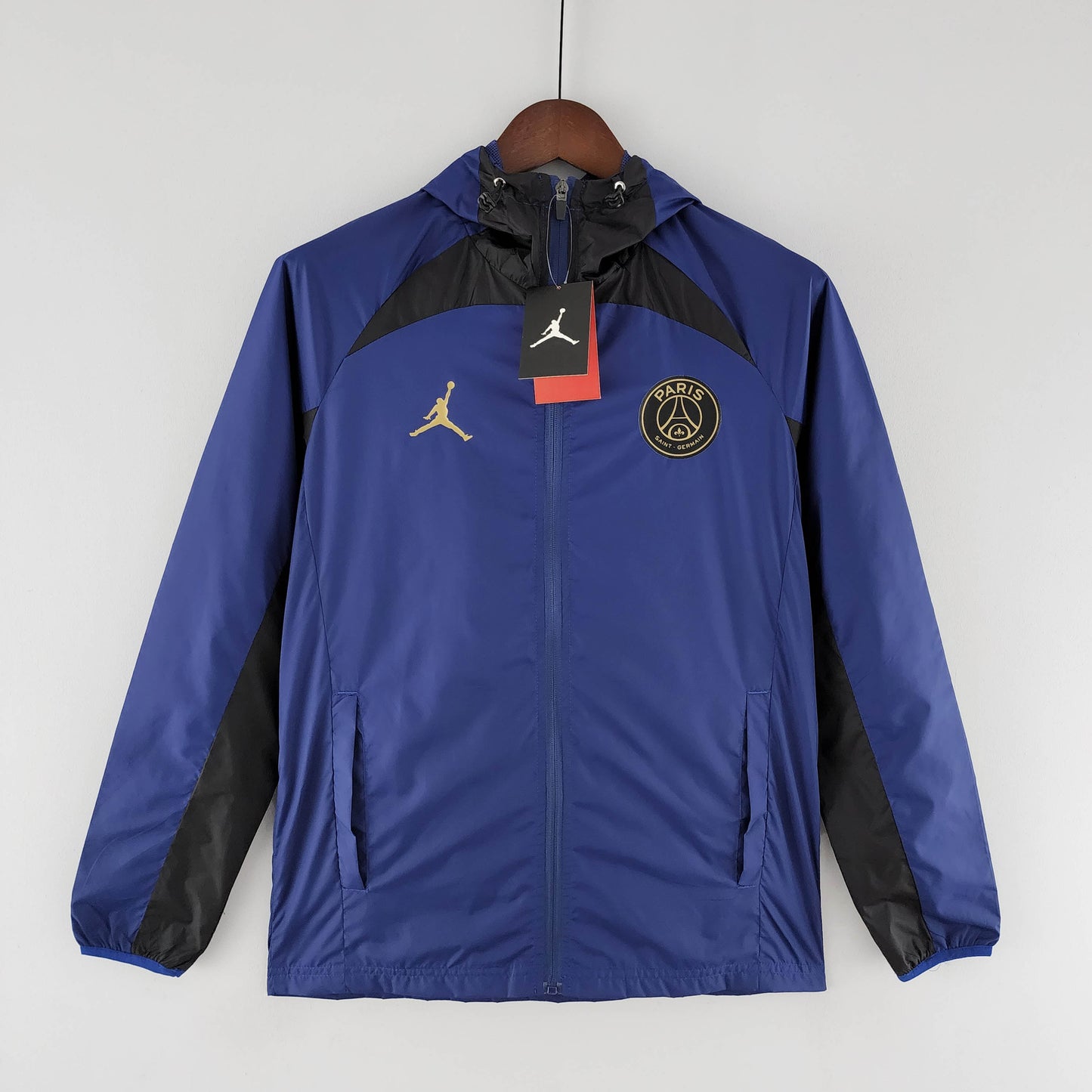 2022 PSG Windbreaker Commemorative Edition Blue And Black