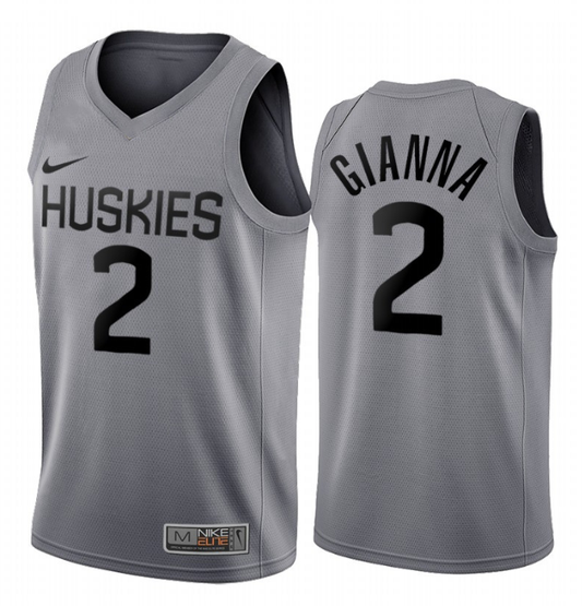 NCAA Kobe Bryant's Daughter No. 2 GIGI Gray Jersey