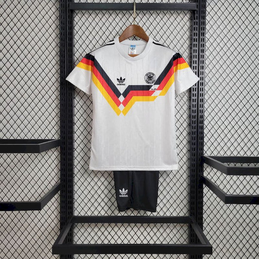 1992 Retro Kids Size Germany Home Soccer Jersey