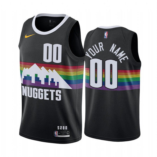 Custom Denver Nuggets City Edition Jersey