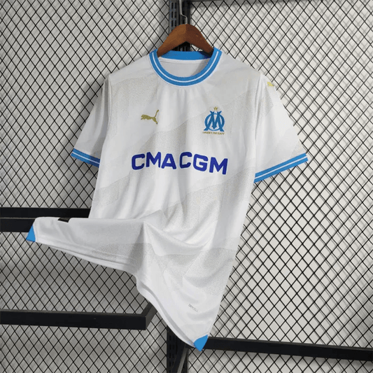 2023/2024 Olympique de Marseille Home Football Jersey