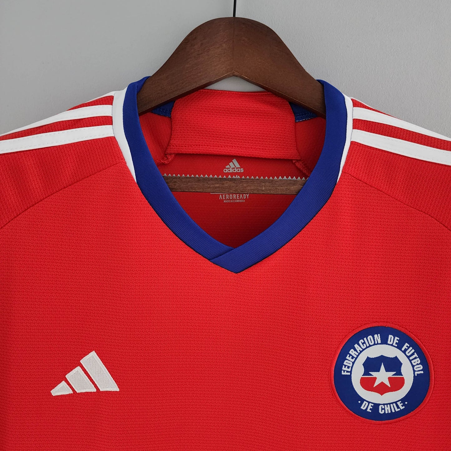 2022 Chile National Team Home Soccer Jersey