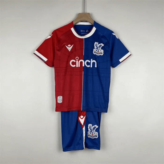 2023/2024 Kids Size Crystal Palace Home Football Shirt 1:1 Thai Quality