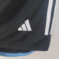 2022 FIFA World Cup Argentina National Team Jersey Home Shorts Black