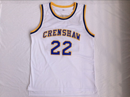 Omar Epps Quincy Call 22 Crenshaw Love and Basketbal High School Basketball Jersey