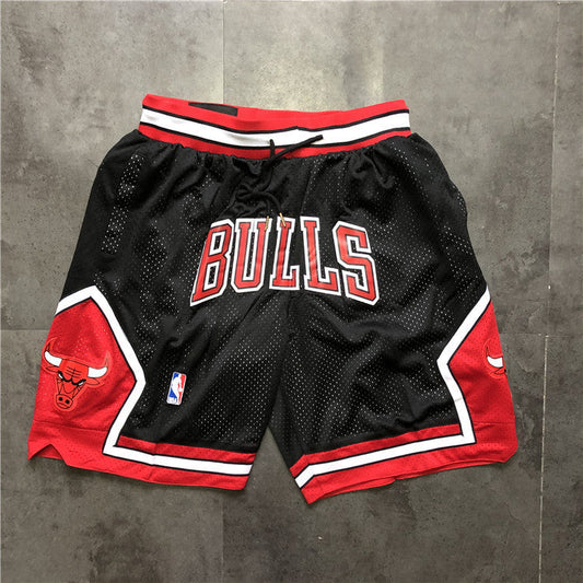 Chicago Bulls JUST DON co-branded shorts black