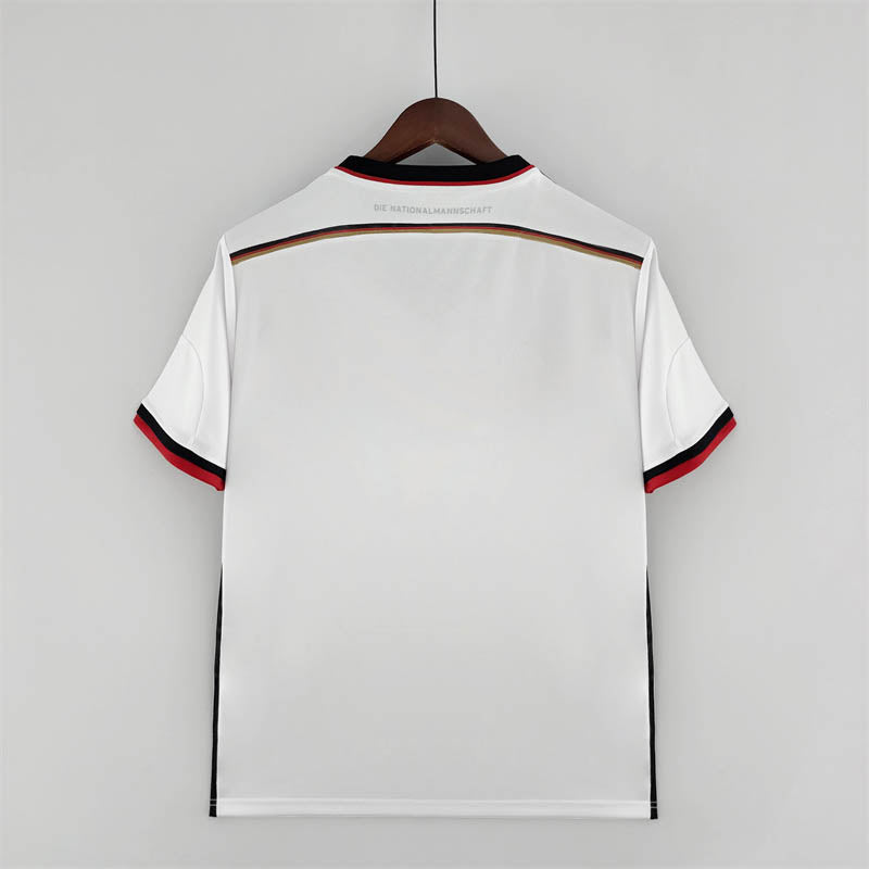 2014 Retro Germany Home Soccer Jersey