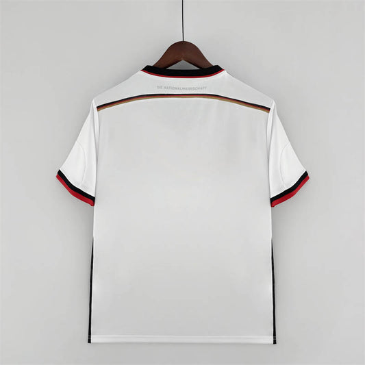 2014 Retro Germany Home Soccer Jersey