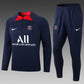 2022/2023 Psg Paris Saint-Germain Half-Pull Training Suit Royal Blue