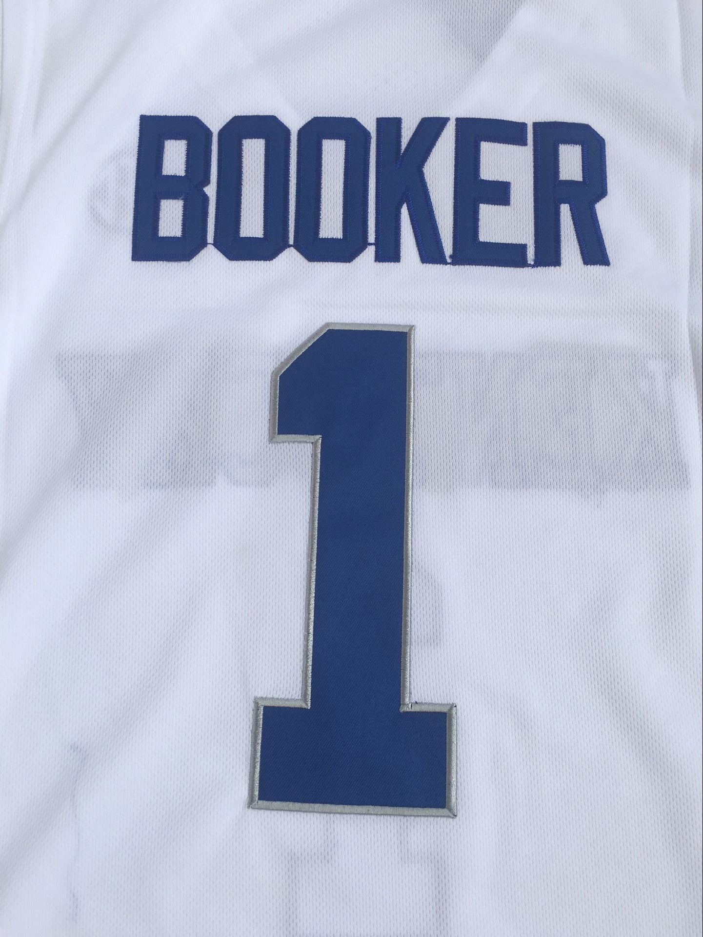 NCAA Kentucky No. 1 Booker White University Embroidered Jersey