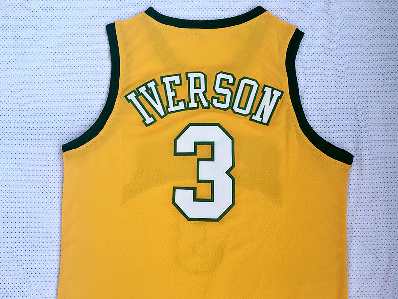 Iverson High School No. 3 Yellow Jersey